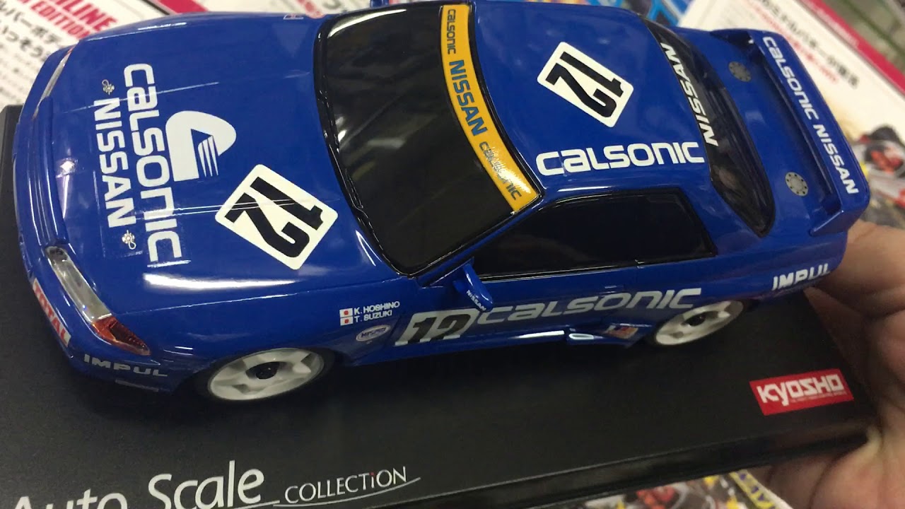 ミニッツ用スペアボディ】カルソニック スカイライン GT-R #12 1990