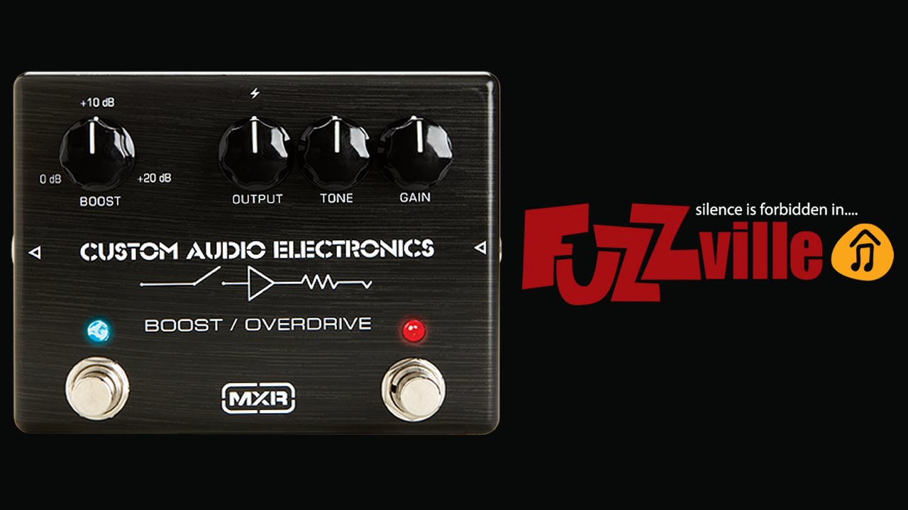 MC402 Boost/Overdrive（MXR/Custom Audio Electronics） : 四人冗語