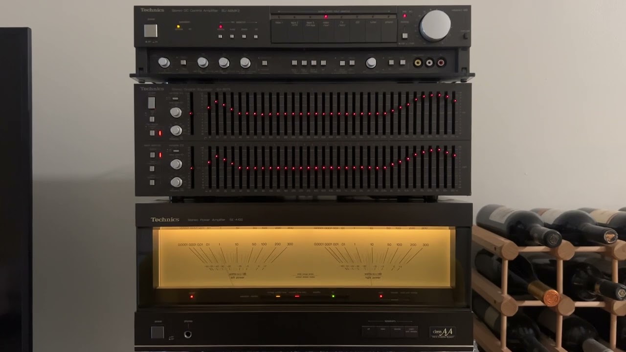 Technics SE-A100 - Technics SU-A6MK2 - Technics SH-8075 Pink Floyd