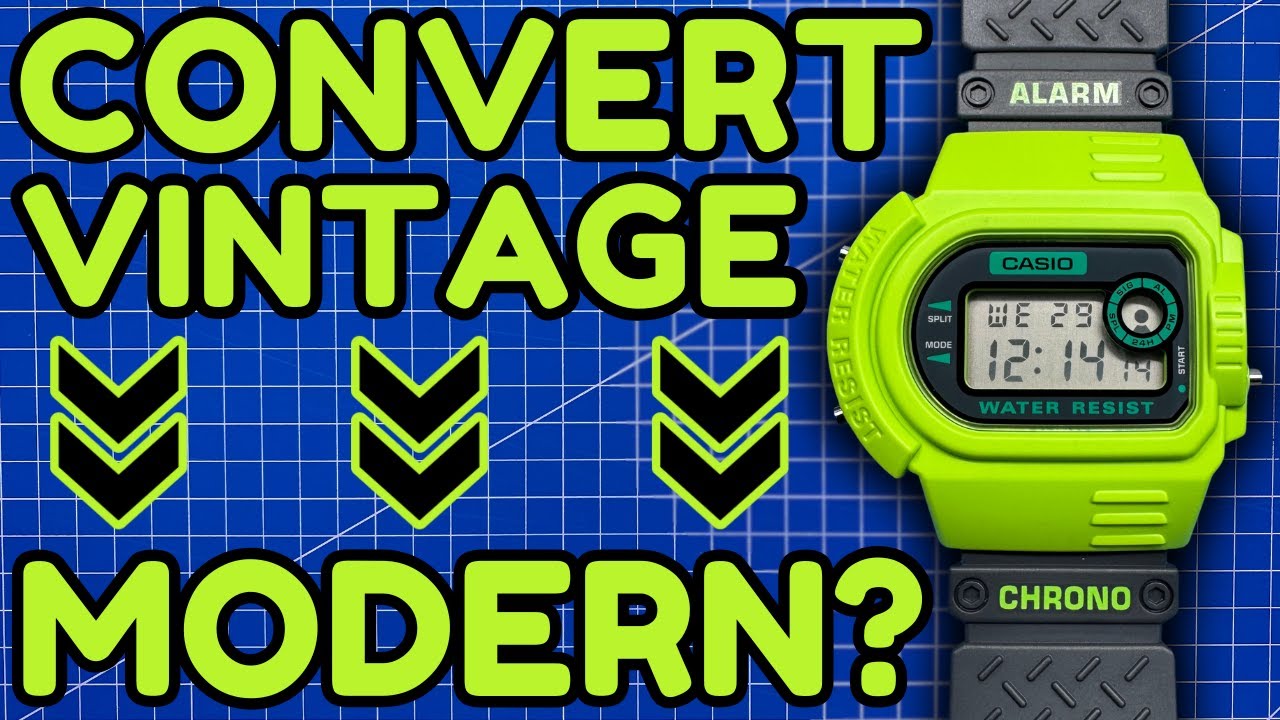 ⌚ 1993 Casio NF-11: From VINTAGE to MODERN Upgrade? 🛠✨ - YouTube