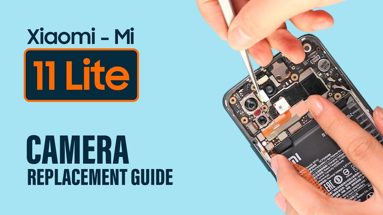 Xiaomi Mi 11 Lite Camera Replacement Back | Front - YouTube
