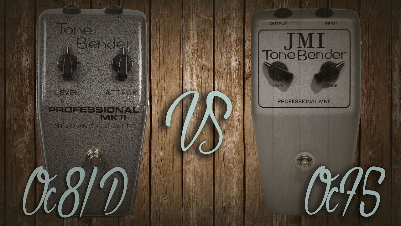 Sola Sound D*A*M MKII Tone Bender OC84 - YouTube