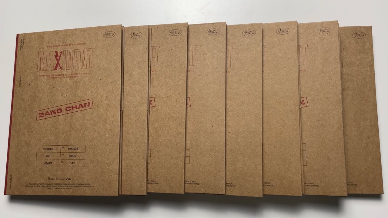 ♡Unboxing Stray Kids 스트레이키즈 7th Mini Album MAXIDENT (Case
