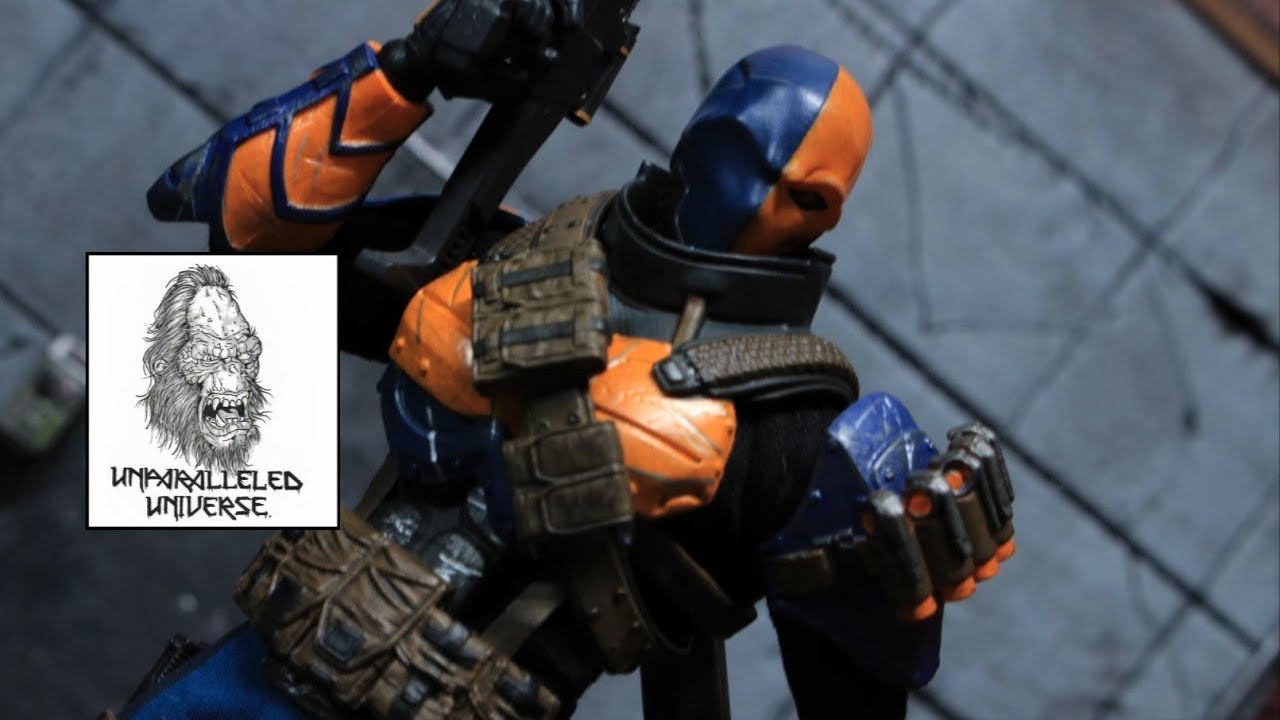 Mezco One:12 Collective Deathstroke Action Figure Review - YouTube
