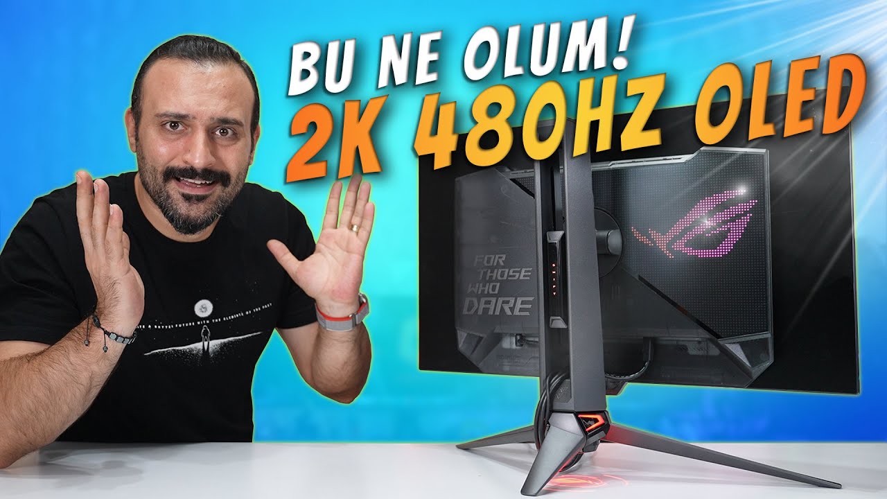 THE WORLD'S FIRST 2K 480Hz OLED GAMING MONITOR - ROG Swift