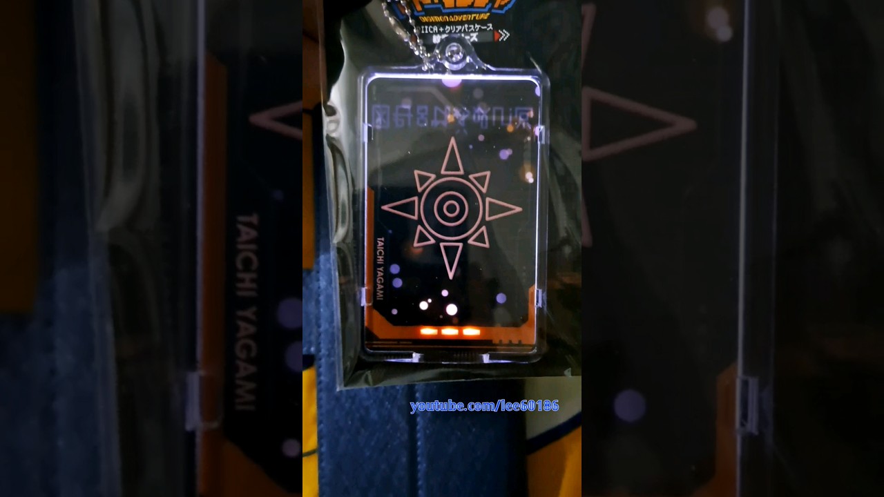 デジモンアドベンチャーPIICA クリアパスケース紋章シリーズ勇気數碼暴