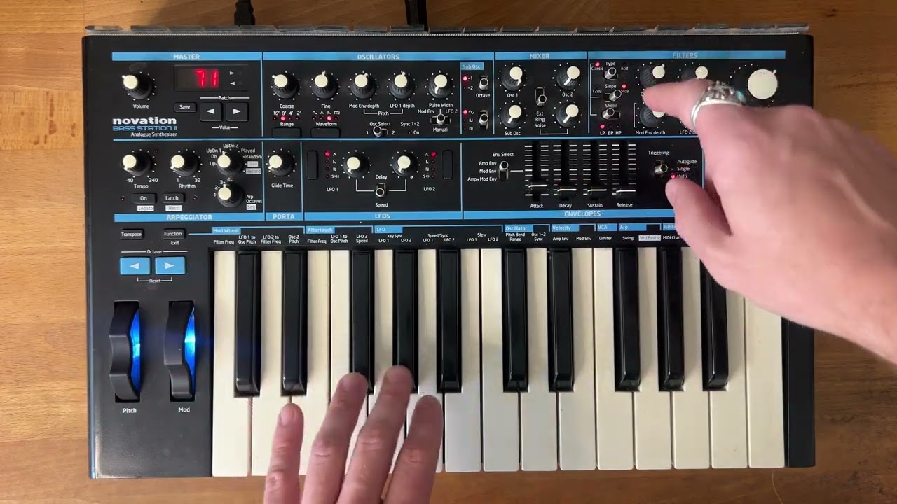 Novation Bass Station II Review - YouTube