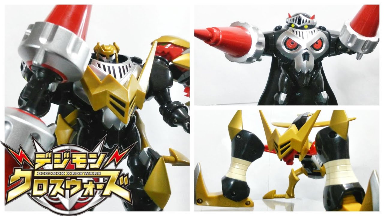 Digimon Cross Figure Series: SkullKnightmon & DeadlyAxemon Set