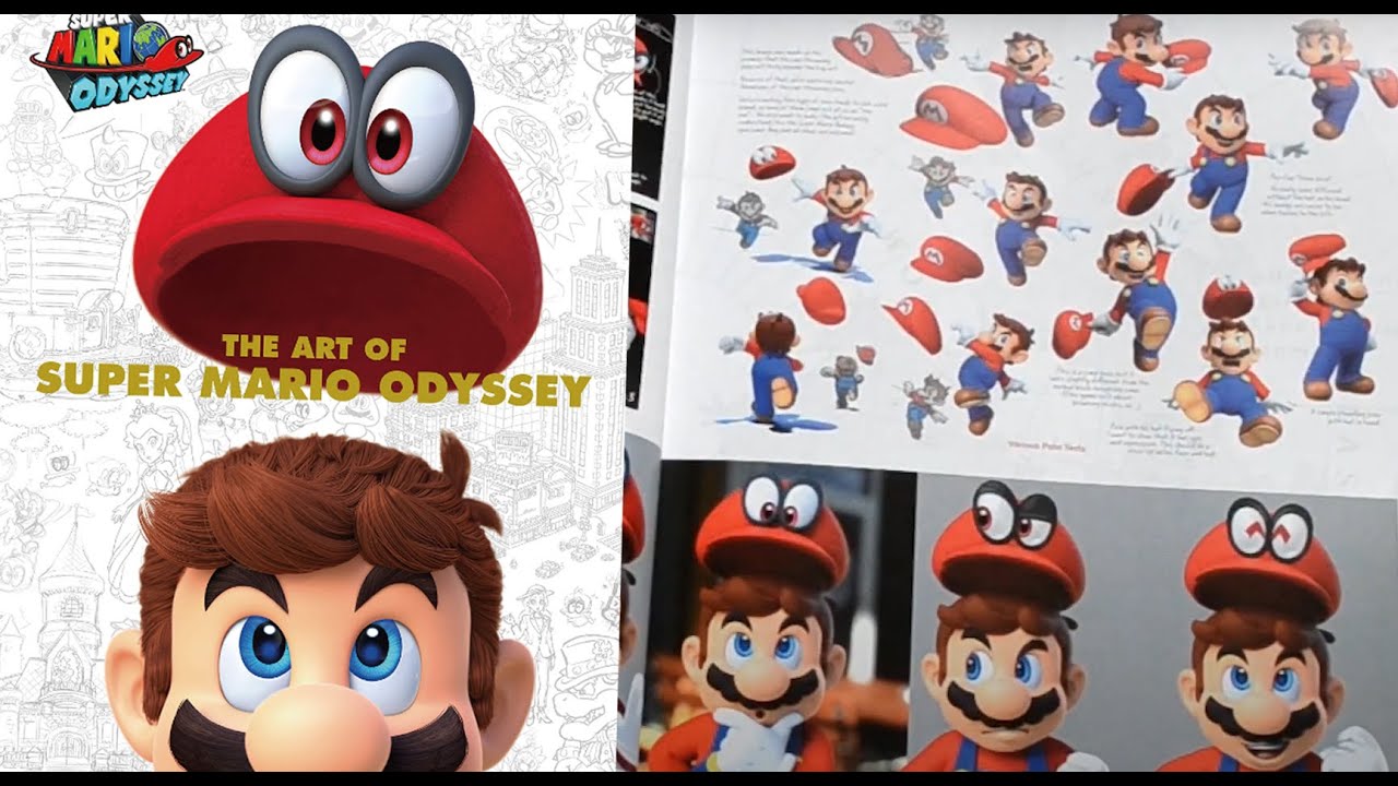 The art of Super Mario Odyssey - Nintendo Artbook - YouTube