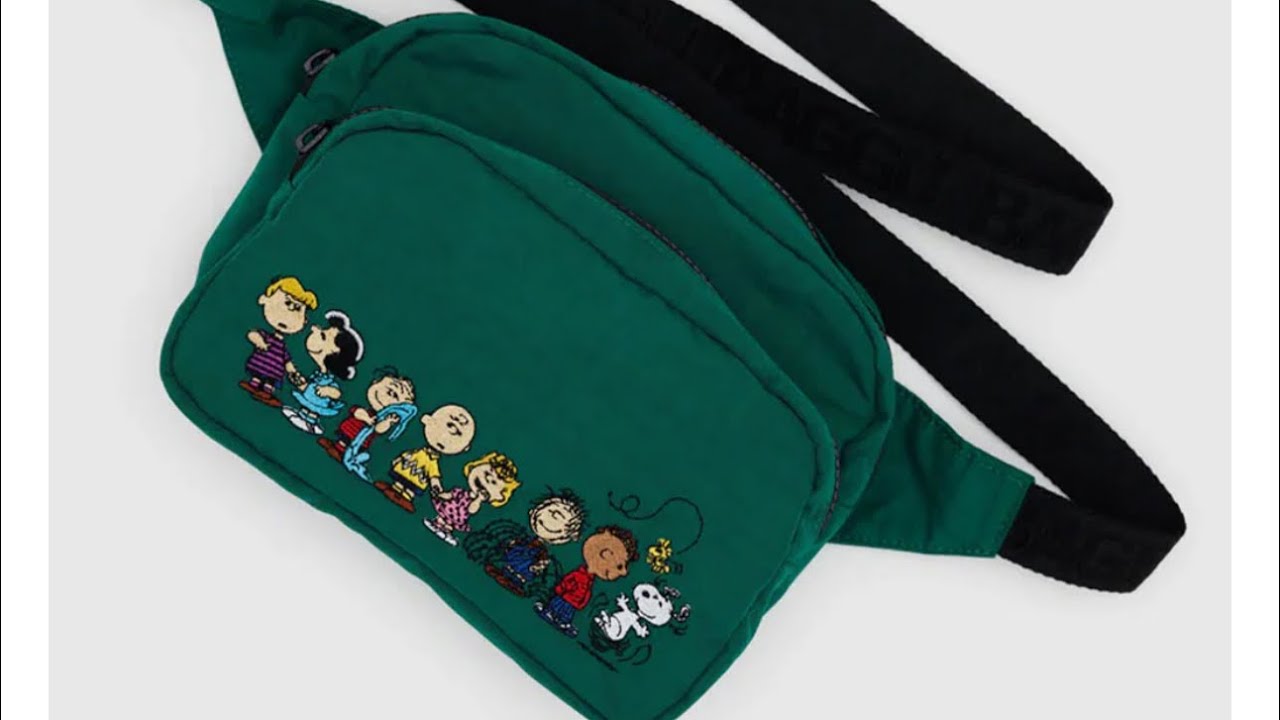 Baggu Peanuts bag - YouTube