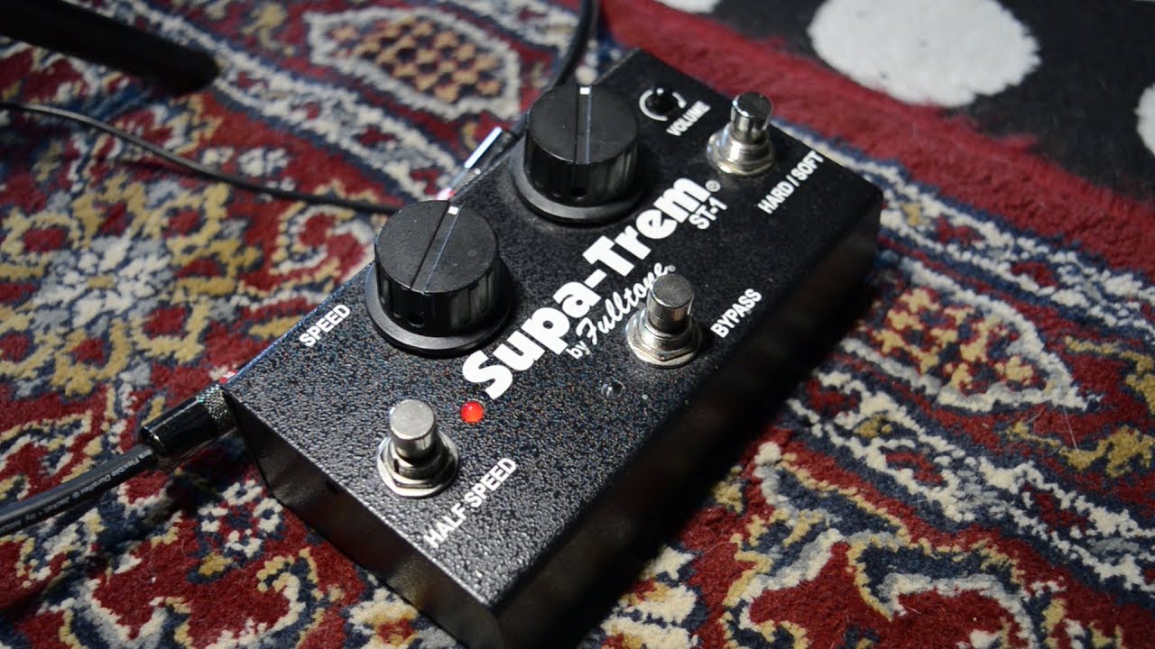Fulltone Supa-Trem ST-1 Demo - Jen Trani - YouTube