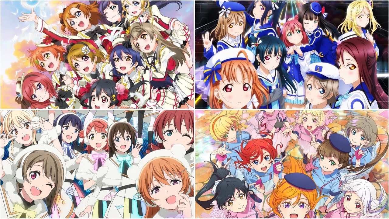 Love Live! S2 Opening Song (μ's x Aqours x Nijigasaki x Liella
