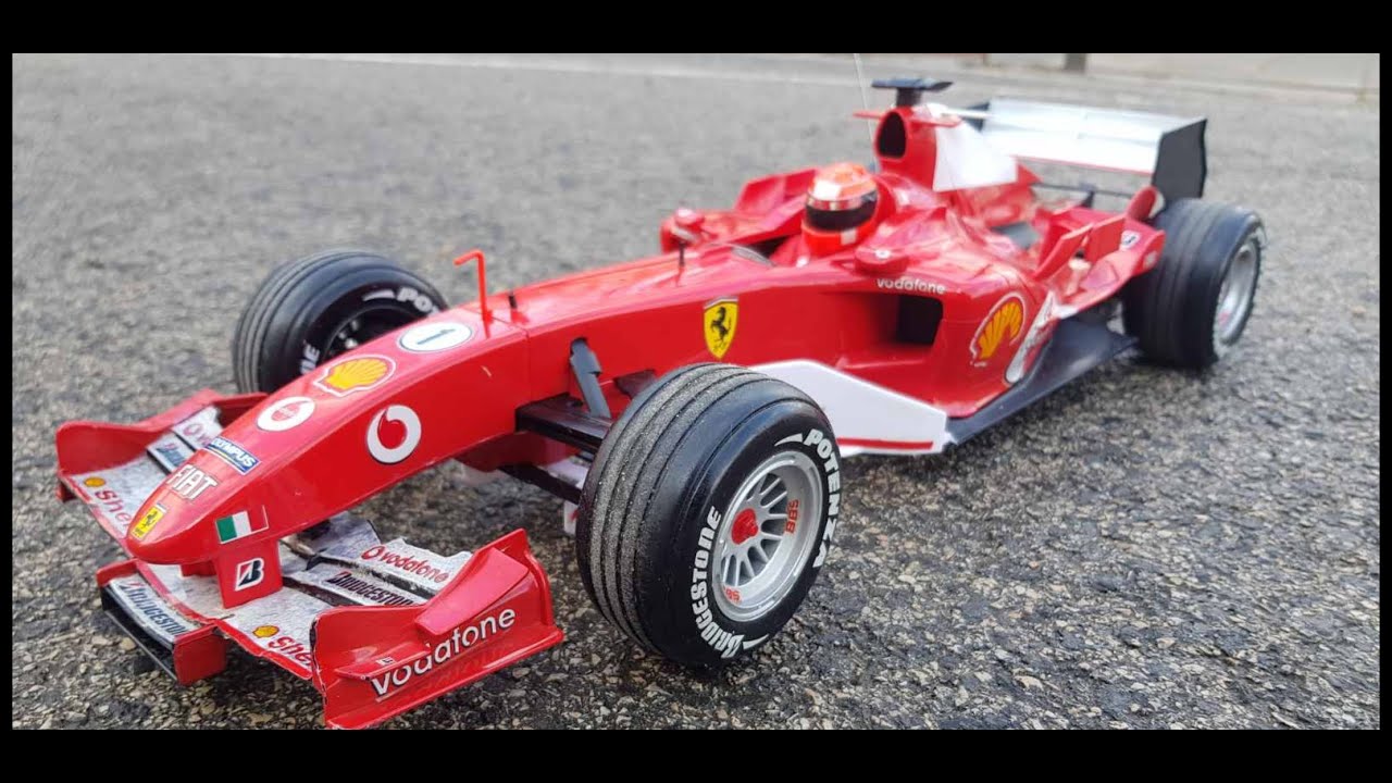 Ferrari F1 F2005. Rc. modell test HD. 720p. - YouTube