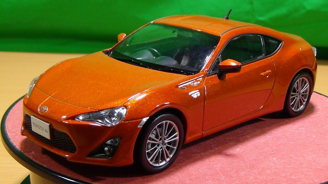 非売品 色見本 トヨタ 86 メタリックオレンジ - YouTube
