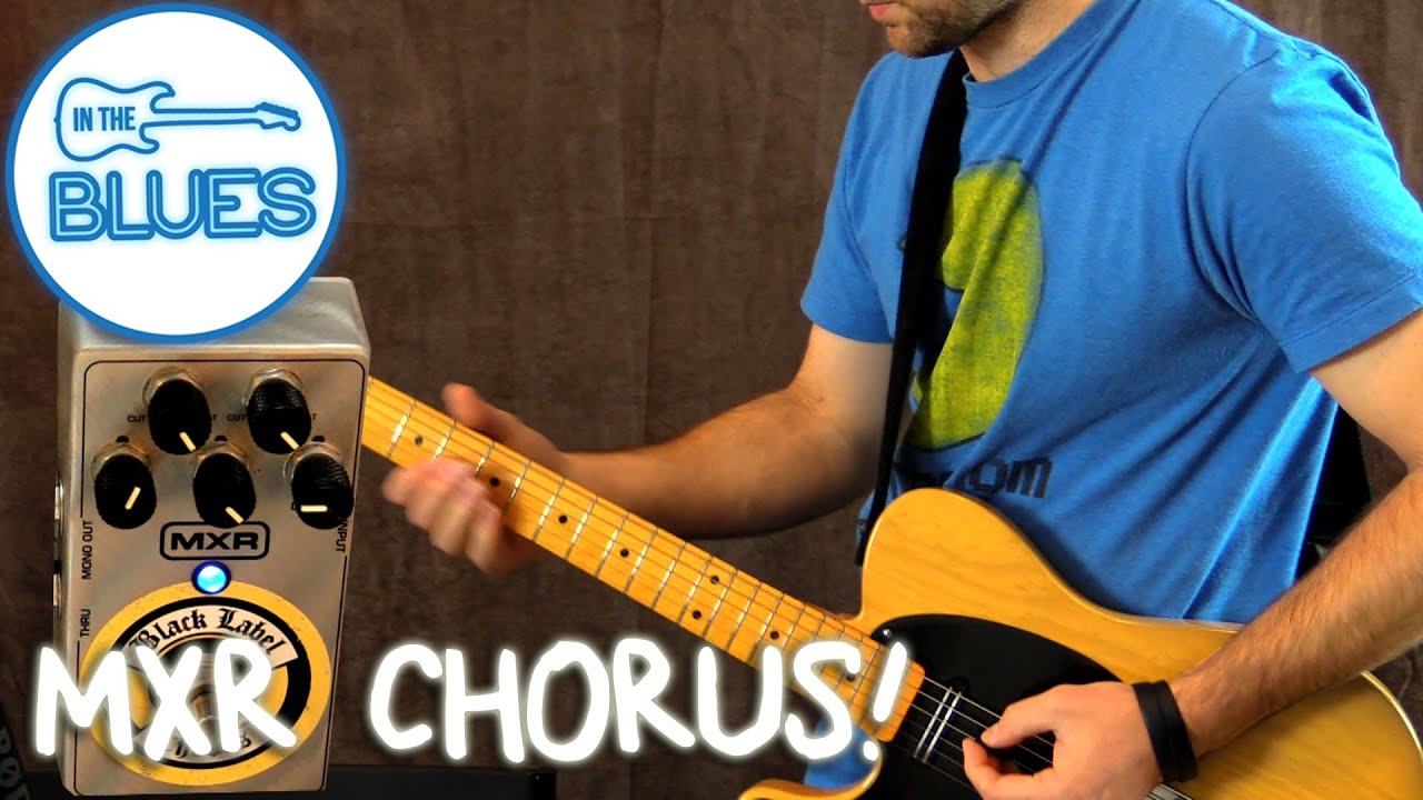 MXR Black Label Chorus Pedal Demo - YouTube