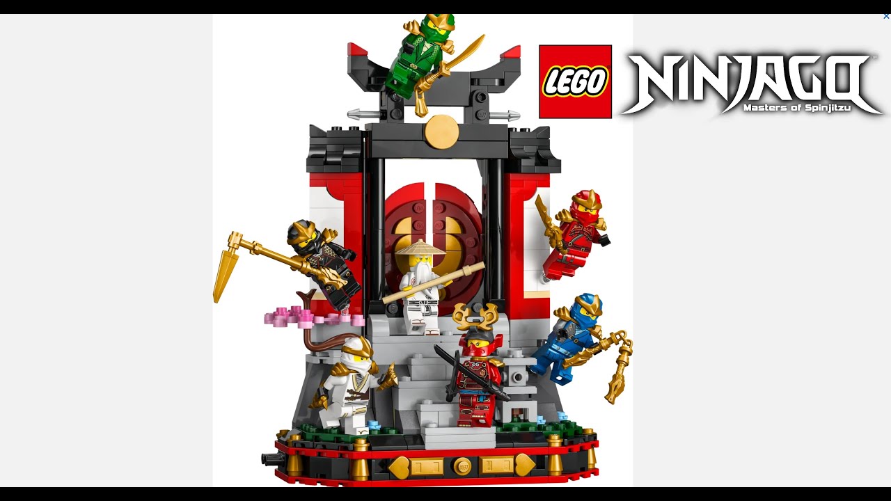 Lego Ninjago - Ninja Character Display 15th Anniversary - 2026