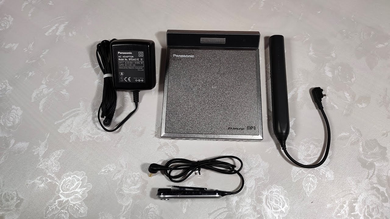 Panasonic SL-J905 Portable CD Player - YouTube