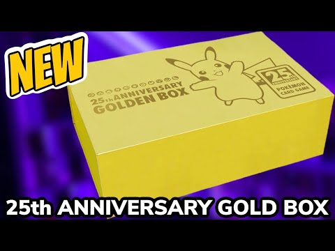 POKEMON GOLDEN BOX 25TH ANNIVERSARY! Whats Inside? $650!!! - YouTube