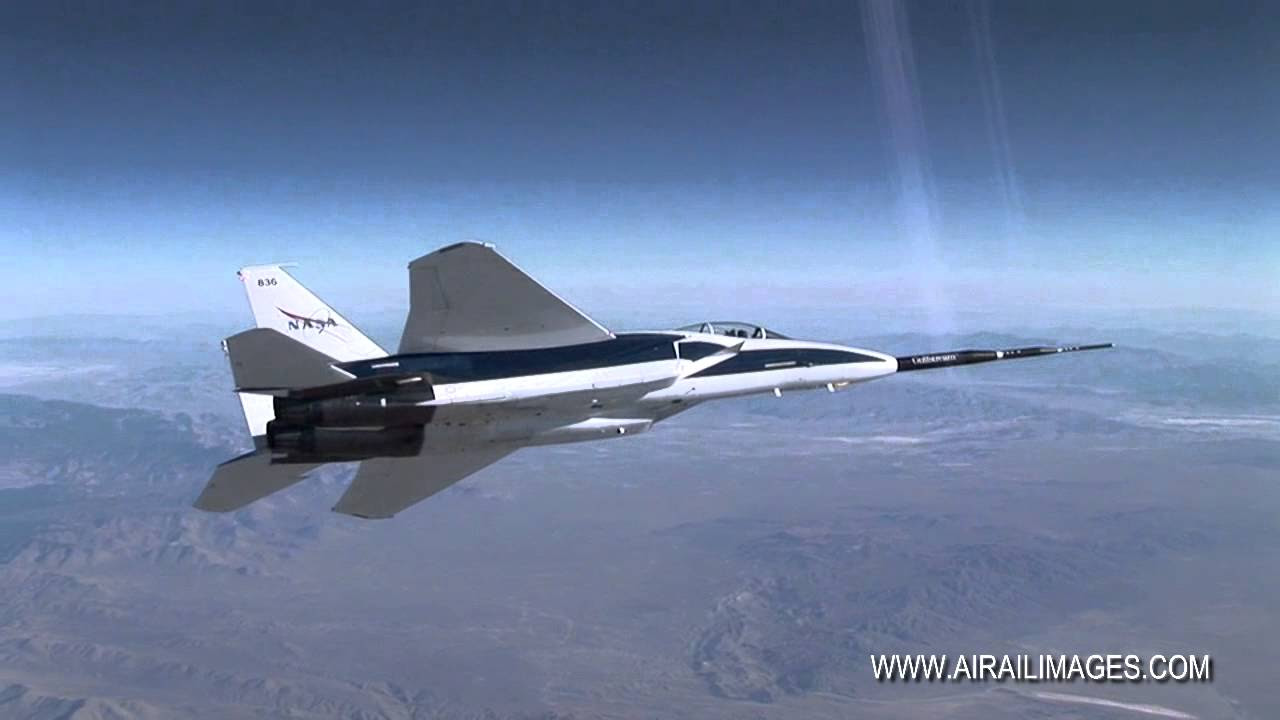 NASA Quiet Spike Supersonic Research F-15 - YouTube