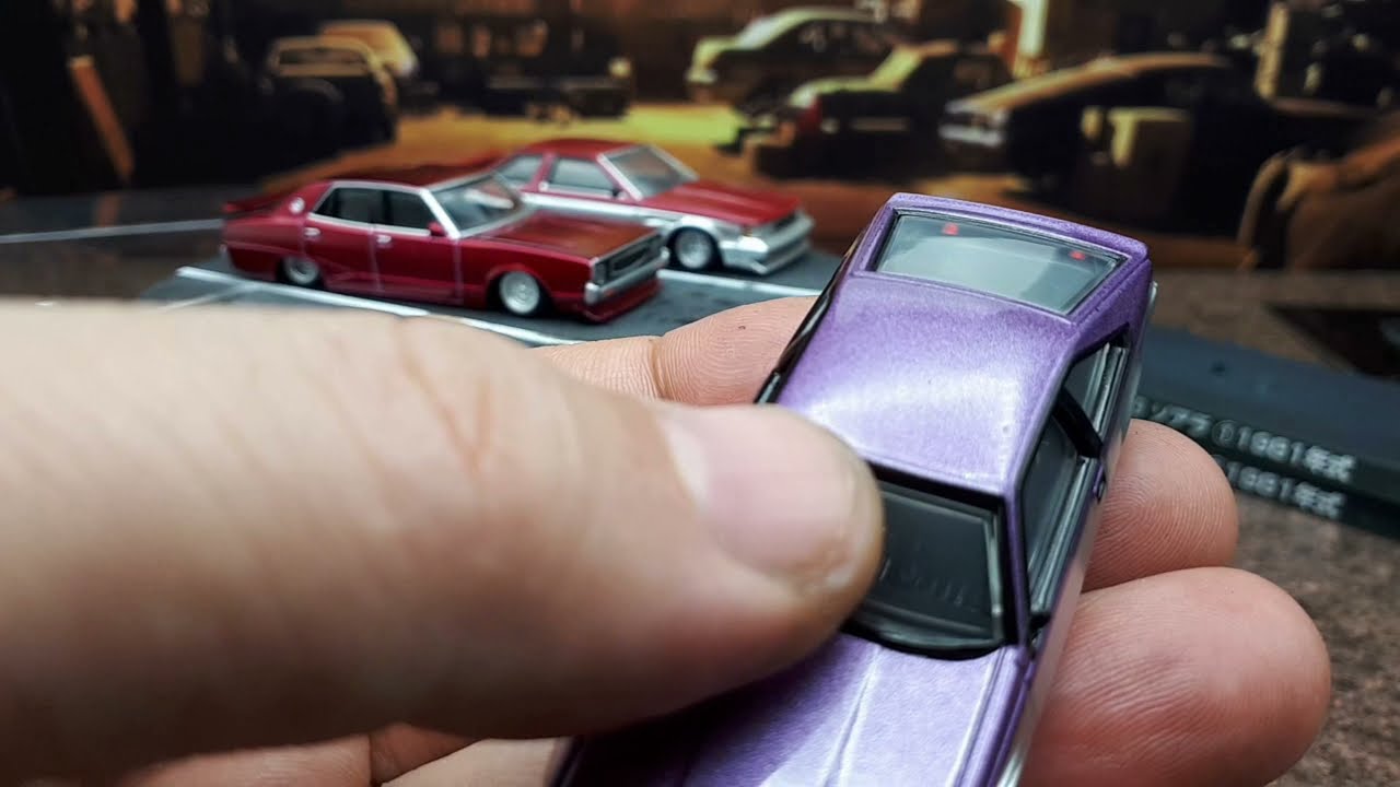 1/64x3 Nissan Skyline Kenmeri C110, Toyota Celica XX MA61 & Soarer