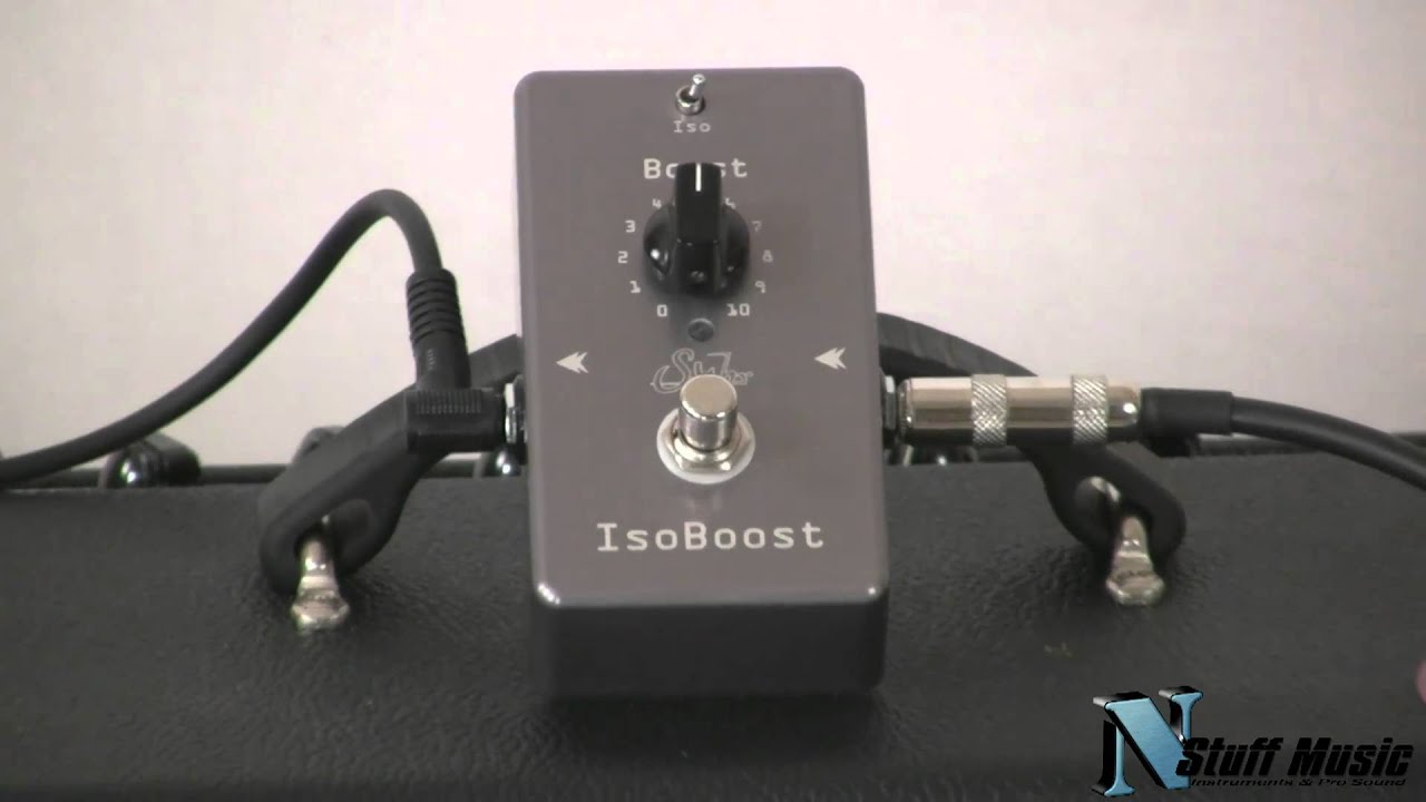Suhr IsoBoost Clean Boost Pedal - YouTube