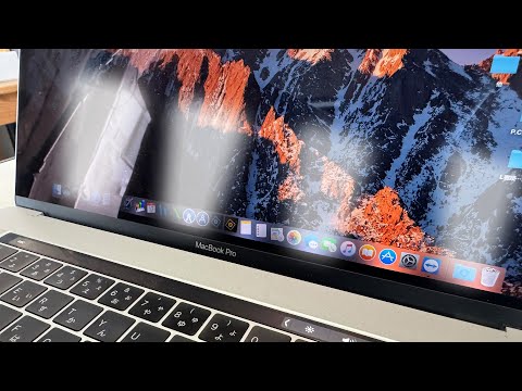 MacBook Pro 15 2016 A1707 ディスプレイ画面開けると消える下側