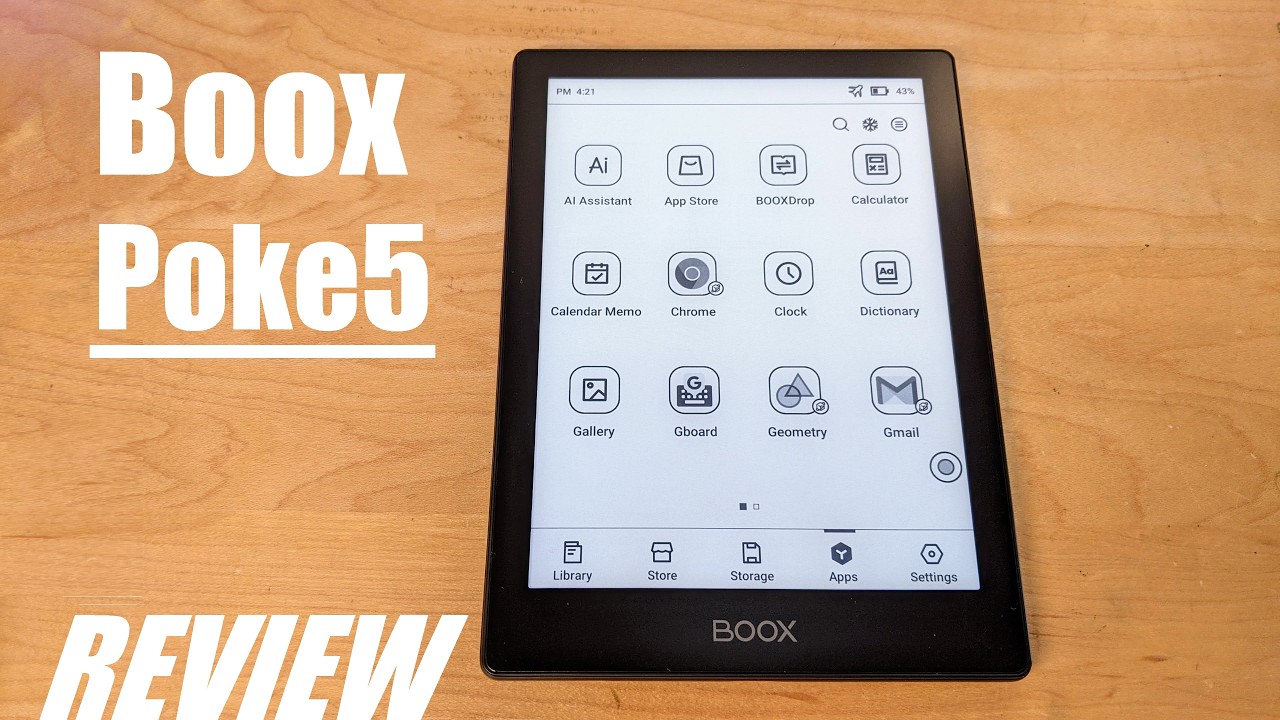 REVIEW: BOOX Poke5 Compact 6