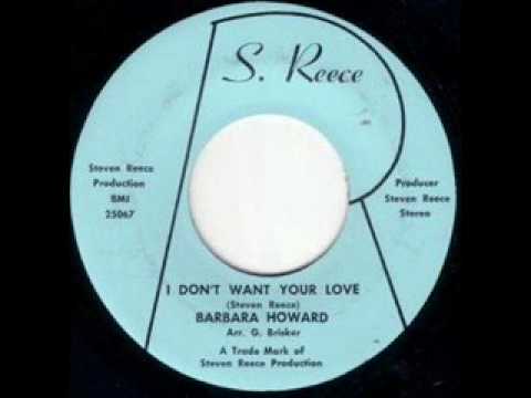 barbara howard - i don't want your love - YouTube