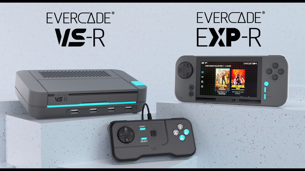 携帯レトロゲーム機「Evercade EXP-R」トゥームレイダー特別デザイン