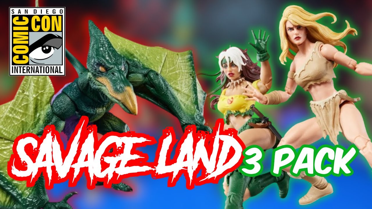 Marvel Legends Savage Land 3-Pack Review – SDCC 2025 Exclusive