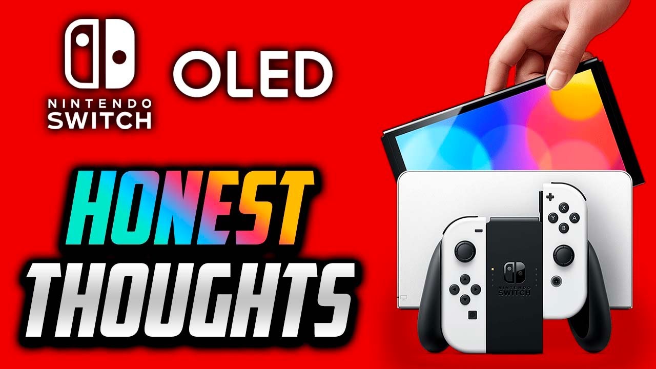 So I got the new Nintendo Switch OLED Model! | First Impressions