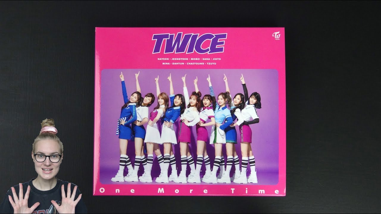 Unboxing TWICE 1st Japanese Single Album One More Time [Limited