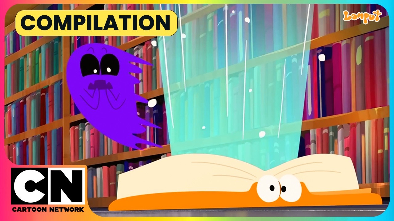 Lamput Hiding in a LIBRARY?!😱📚| Lamput😜| Cartoon Videos‬