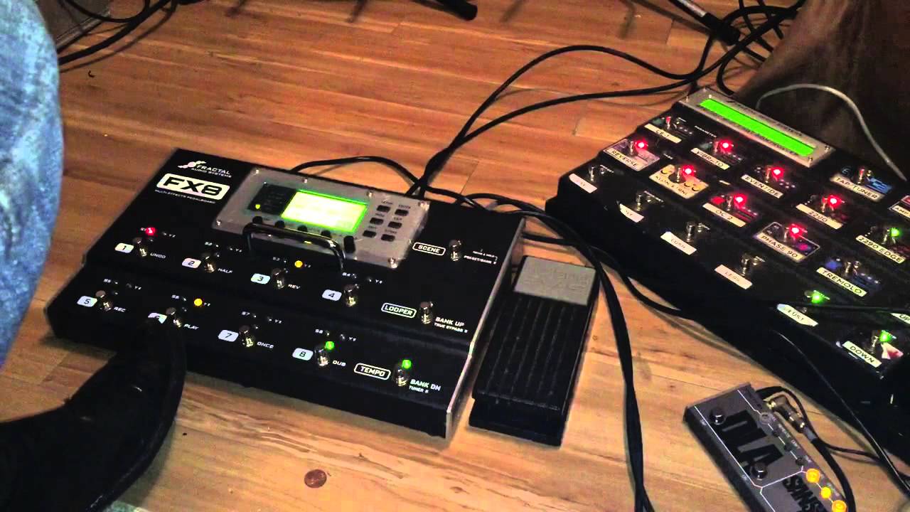 Having some fun with Fractal audio FX8 - YouTube