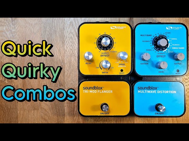 Quick Quirky Combos: Tri-Mod Flanger + Multiwave Distortion - YouTube