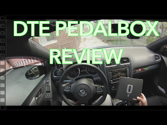 Review: DTE PedalBox 3712 Remus Responder 2012 2017 VW MK6 MK7 GTI