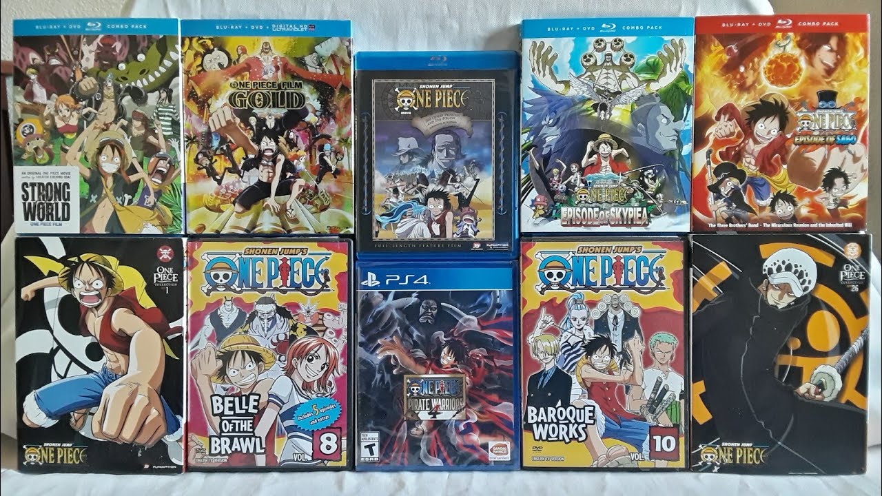 Unboxing One Piece Anime Collection - YouTube