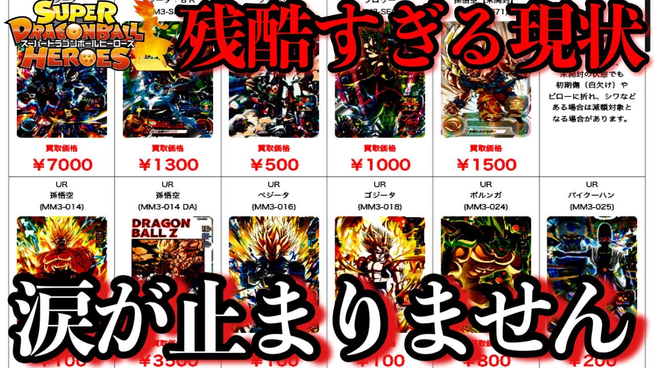 Crying] I can't stop crying when I see the prices of the shops