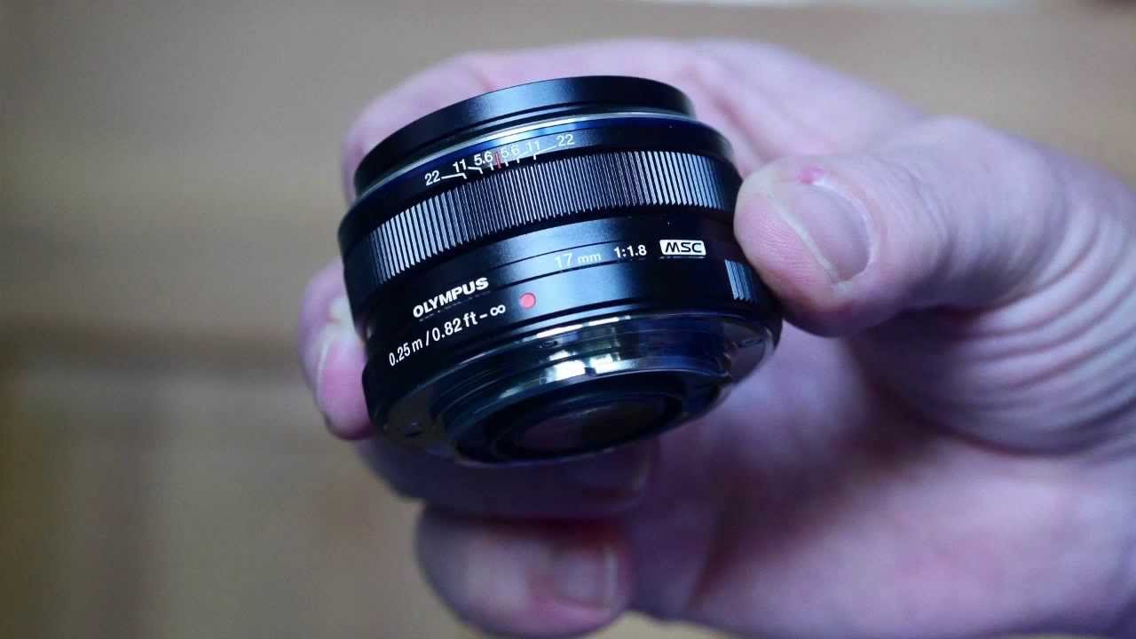 A Look At The Olympus 17mm F1.8 Micro Four Thirds Prime Lens - YouTube