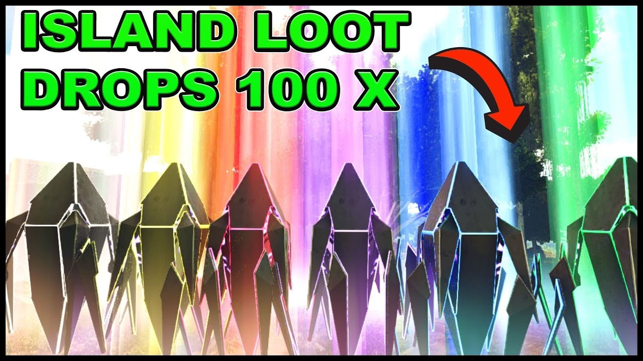Ark The Island Loot Drops | Part 1 | Are They Worth It? Spawn