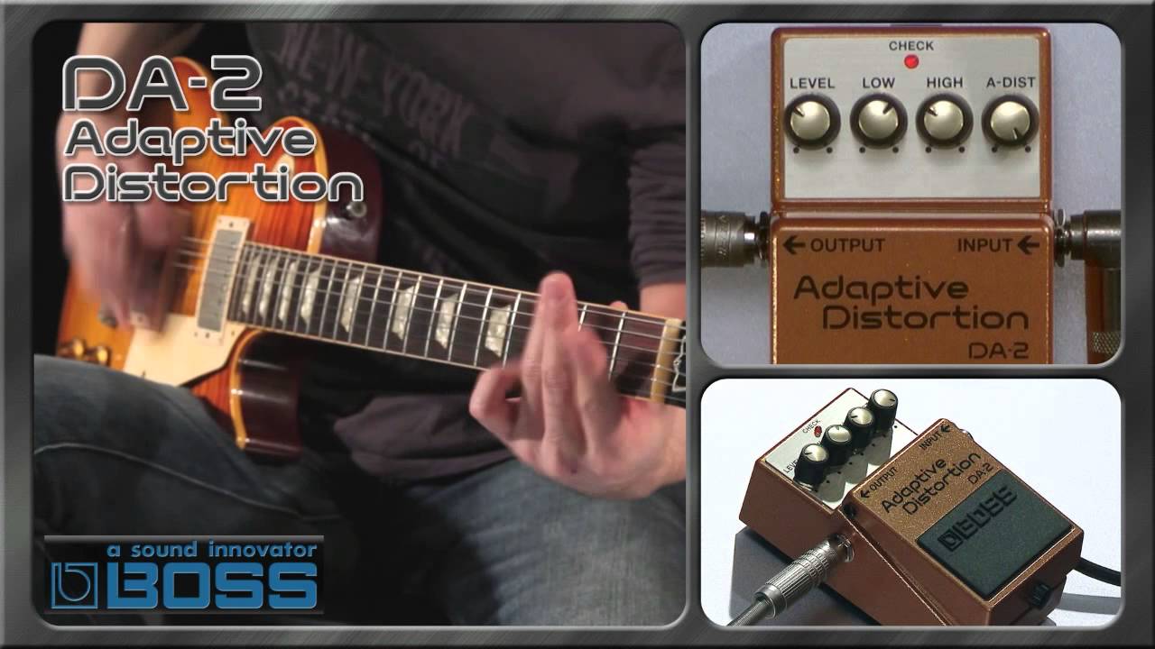 BOSS DA-2 ”Adaptive Distortion” - YouTube