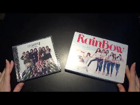 Unboxing Rainbow 1st Japanese Album Over the Rainbow [CD+DVD