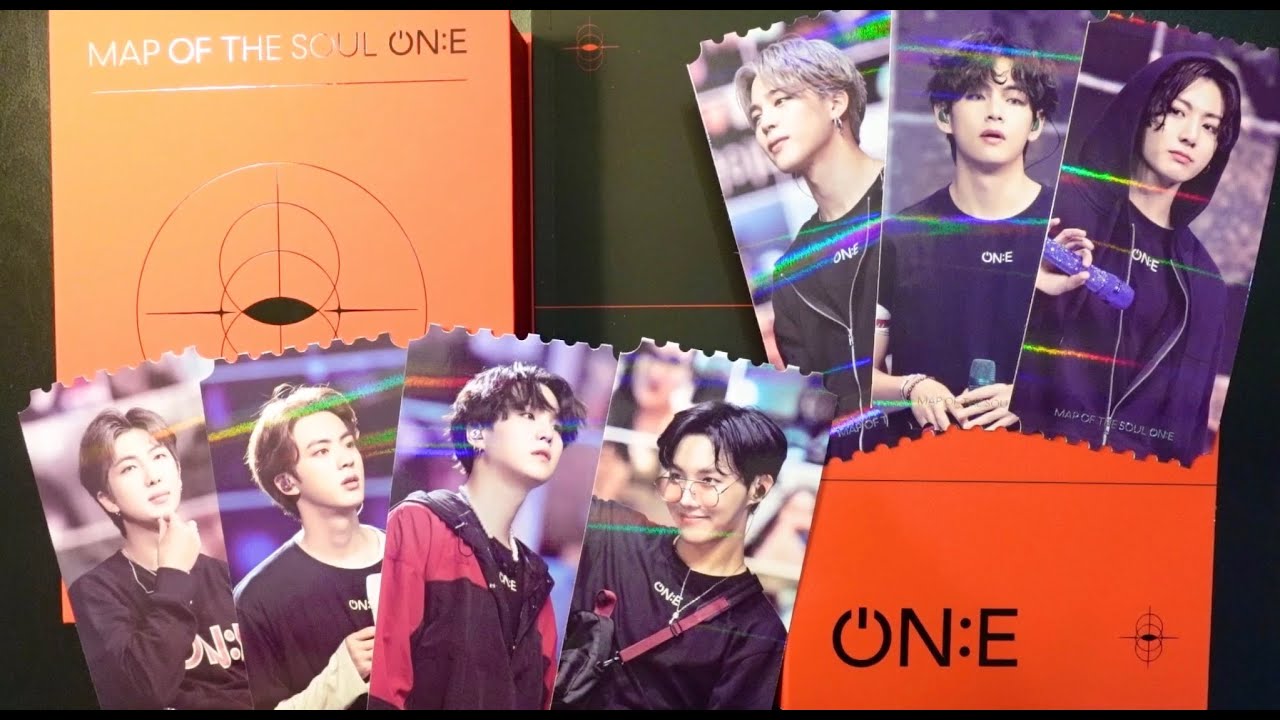 BTS MOTS ON:E DVD UNBOXING | MAP OF THE SOUL ONLINE CONCERT FULL