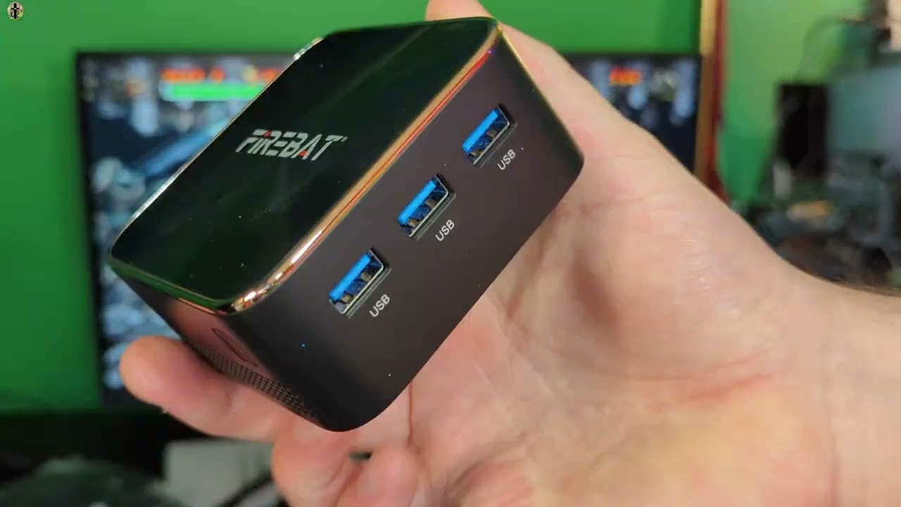 N100 Mini PC - T8 Plus Mini Computer 16GB LPDDR5+512GB SSD Win11