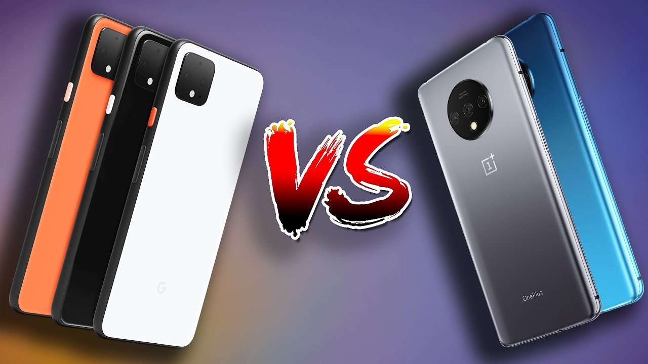 Google Pixel 4 XL vs Oneplus 7T: In Depth Comparison - YouTube