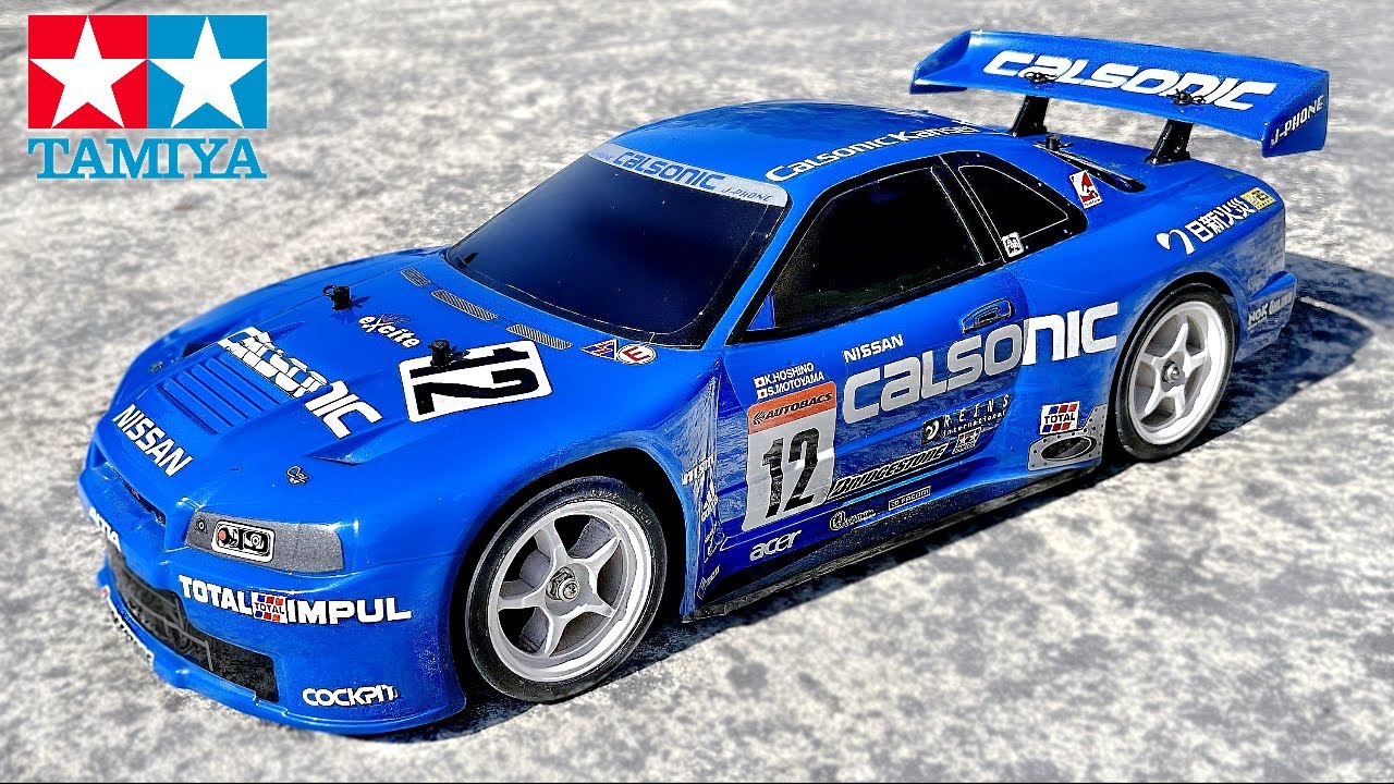 Tamiya Calsonic Skyline GT-R 2001 TA-04S #58285 | Changing To