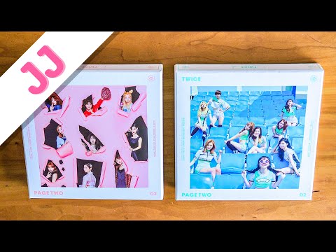 Page Two - TWICE Album Unboxing | JJ Once - YouTube