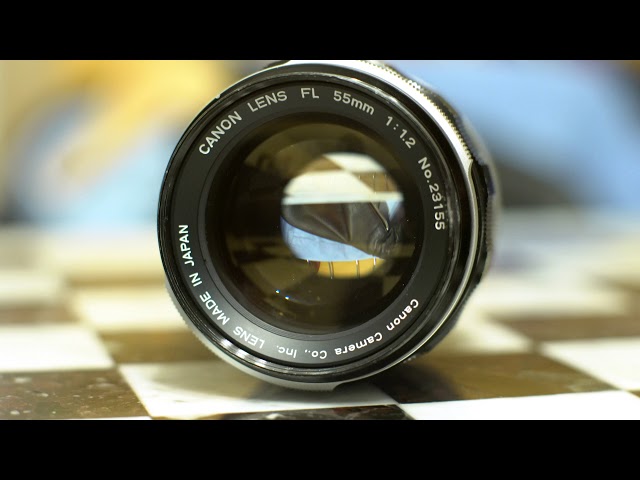 Canon 55mm FL f/1.2 Lens Review for Sony E Mount - YouTube