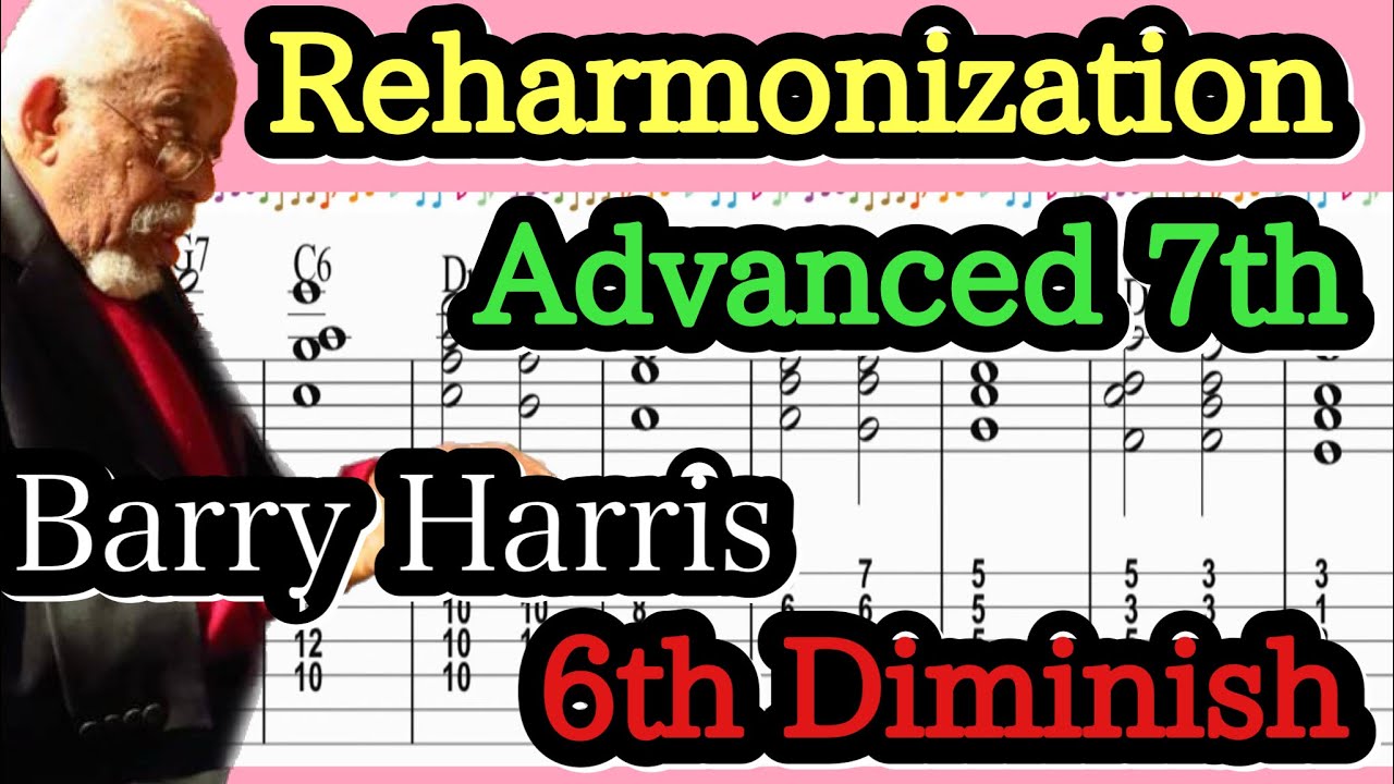 ジャズギターレッスン】 Barry Harris 6th Diminish #9 バリーハリス