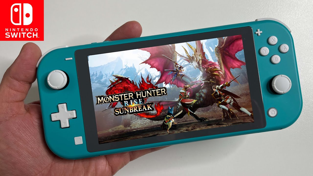 Monster Hunter Rise: Sunbreak Nintendo Switch LITE - YouTube
